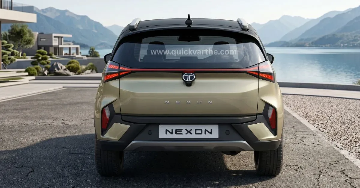 Tata Nexon Pure+ PS back view