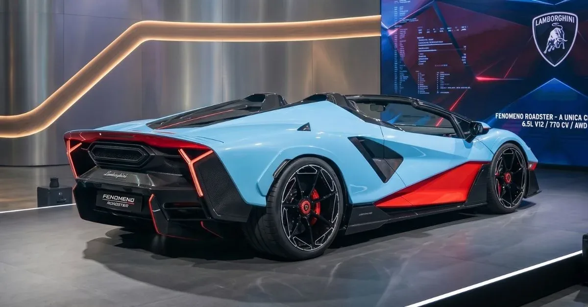 Lamborghini Fenomeno Roadster back view