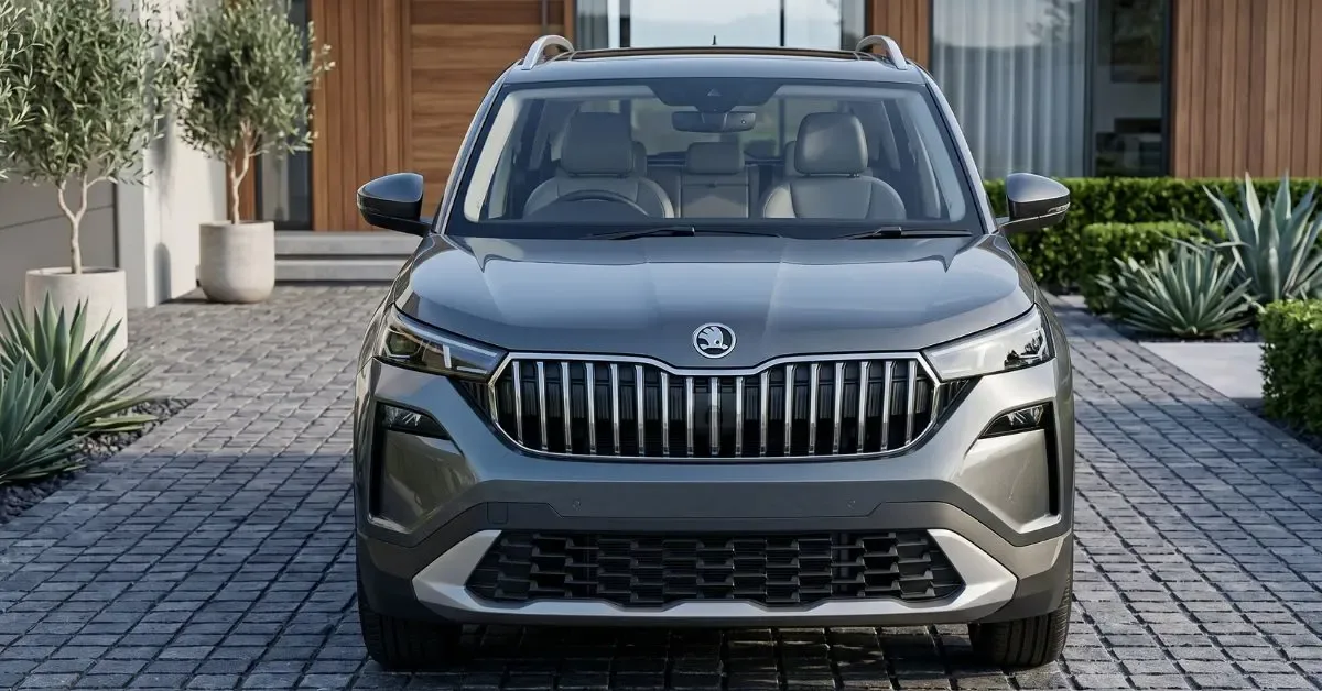 Skoda Kushaq Facelift front view