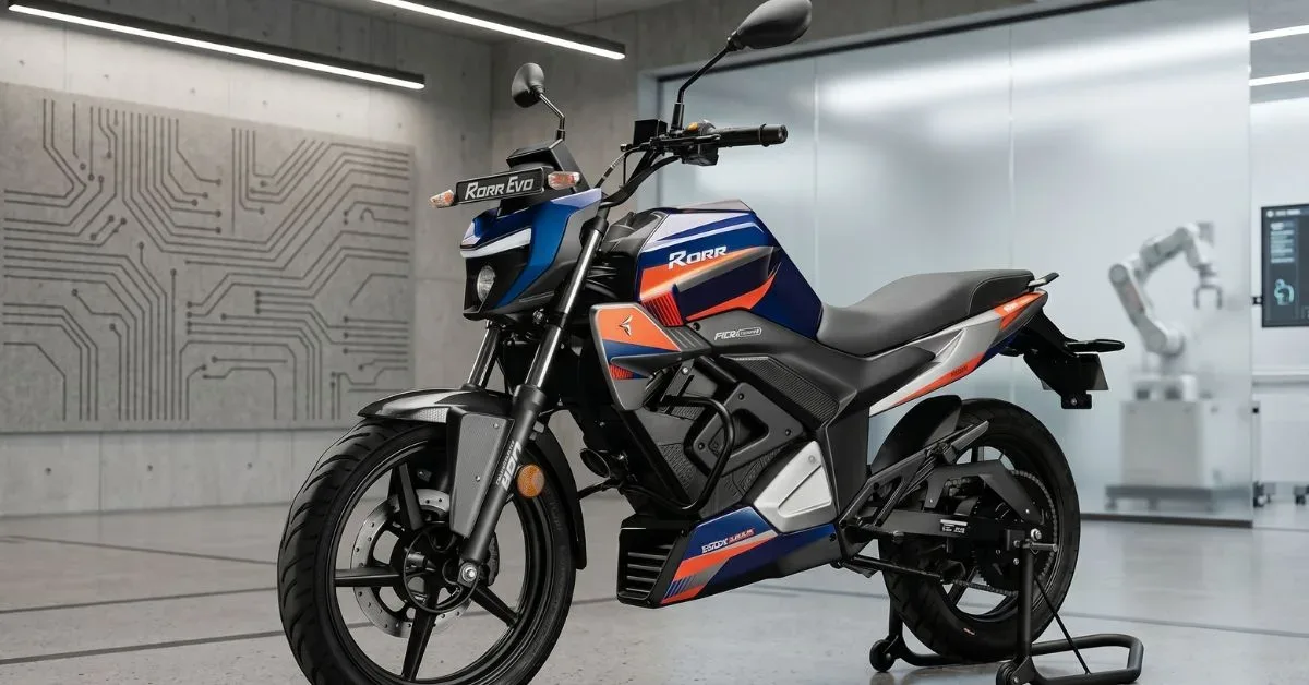 Oben Rorr Evo electric motorcycle