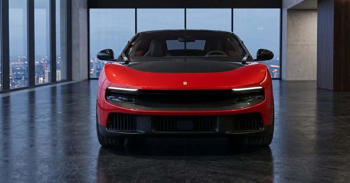 ferrari luce first electric car