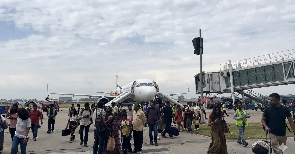 IndiGo Flight Emergency - Chandigarh Airport